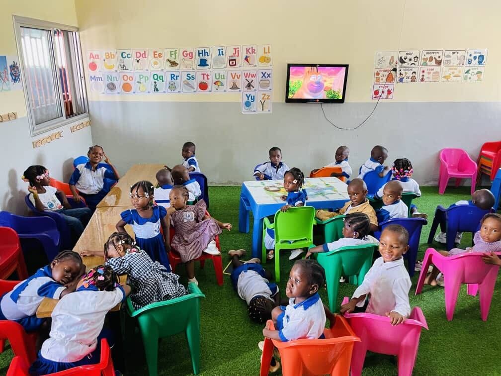 Salle de classe maternelle
